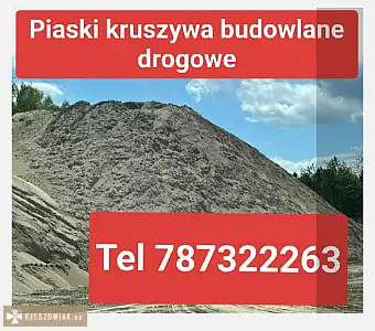 Rzeszów Żwir piasek kruszywa ziemia czarna tel 787322263 Pidkarpacie - KRAKOWIACZEK.EU