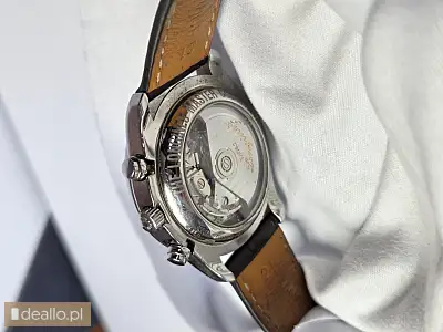[eLicytacje] I licytacja - Zegarek mechaniczny Longines Master Collection Chrono Moonphase na pasku  - Zdjęcie 3 - KRAKOWIACZEK.EU