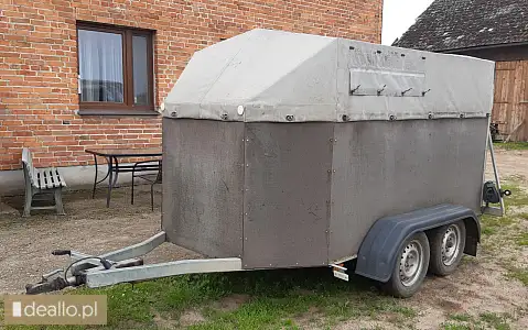 [eLicytacje] II licytacja - Przyczepa specjalna do przewozu zwierząt typu SAM, rok budowy 2012, łado - KRAKOWIACZEK.EU