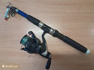 [eLicytacje] II licytacja - Wędka teleskopowa z kołowrotkiem  - KRAKOWIACZEK.EU
