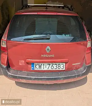 [eLicytacje] I licytacja - Renault Megane Kombi, rok produkcji 2006 - Zdjęcie 2 - KRAKOWIACZEK.EU
