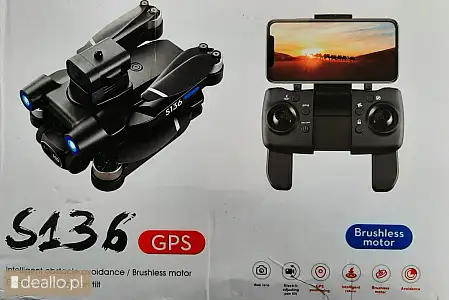 ⭐⭐⭐Polecam Dron ep[s uav S 136 4k full HD Nowy Model Idealnie Nowy - KRAKOWIACZEK.EU