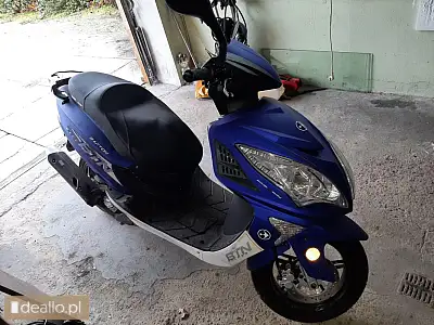 Motorower barton falcon moc 2,10 kw  50cm3 rok prod. 2025 przebieg 945km - i licytacja - [elicytacje - KRAKOWIACZEK.EU